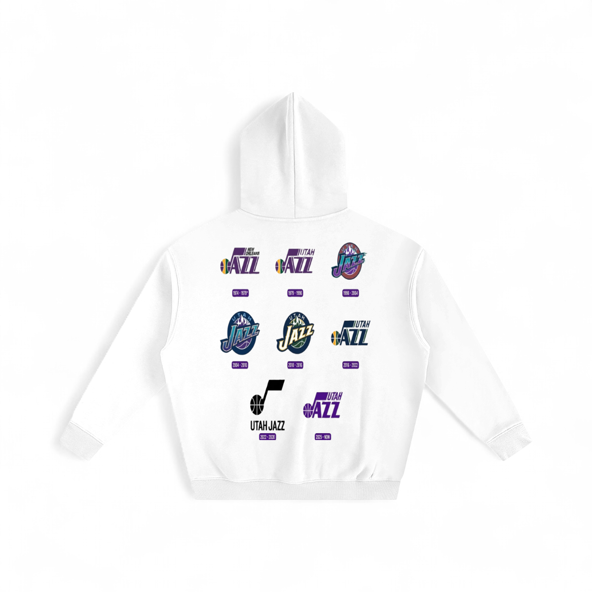 Utah logo Hoodie back